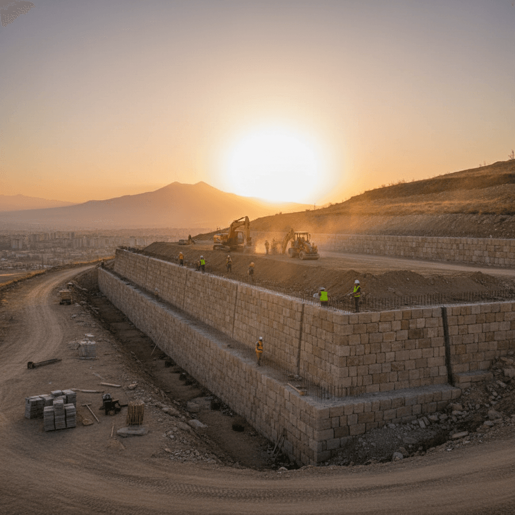 Kayseri İstinat Duvarı: Sağlam ve Güvenli Çözümler