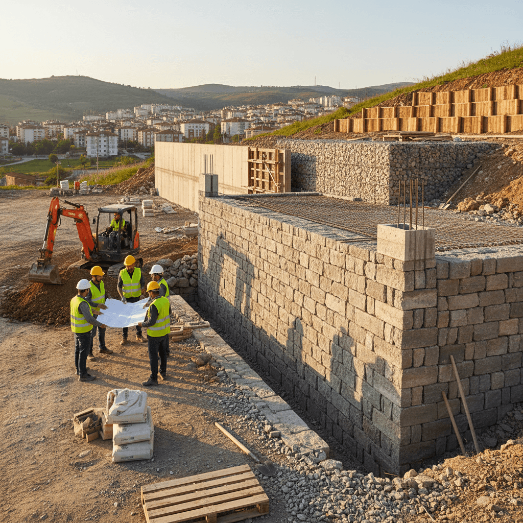 İstinat Duvarı: Çeşitleri, Yapımı ve Uygulama Alanları | Bilmeniz Gerekenler