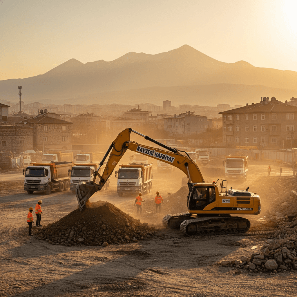 Kayseri Hafriyat: Zemin Hazırlığından Uygulamaya Kapsamlı Rehber